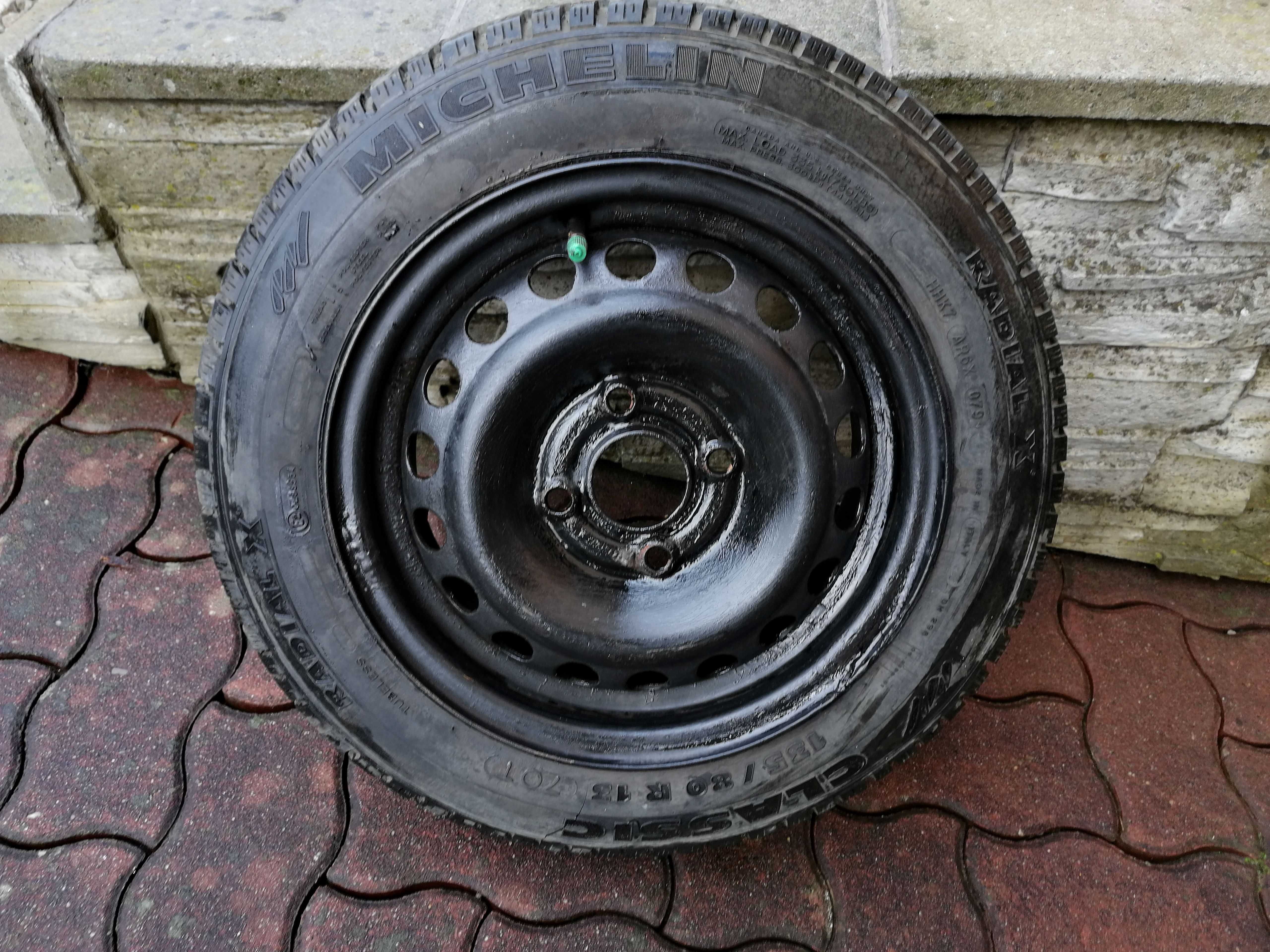 Koło dojazdowe 135/80 R13 Michelin 4x100