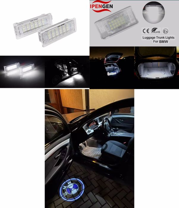 Led підсвітка багажника салона BMW E38 E39 E60 E61 E90 E92 E65 E66 E84