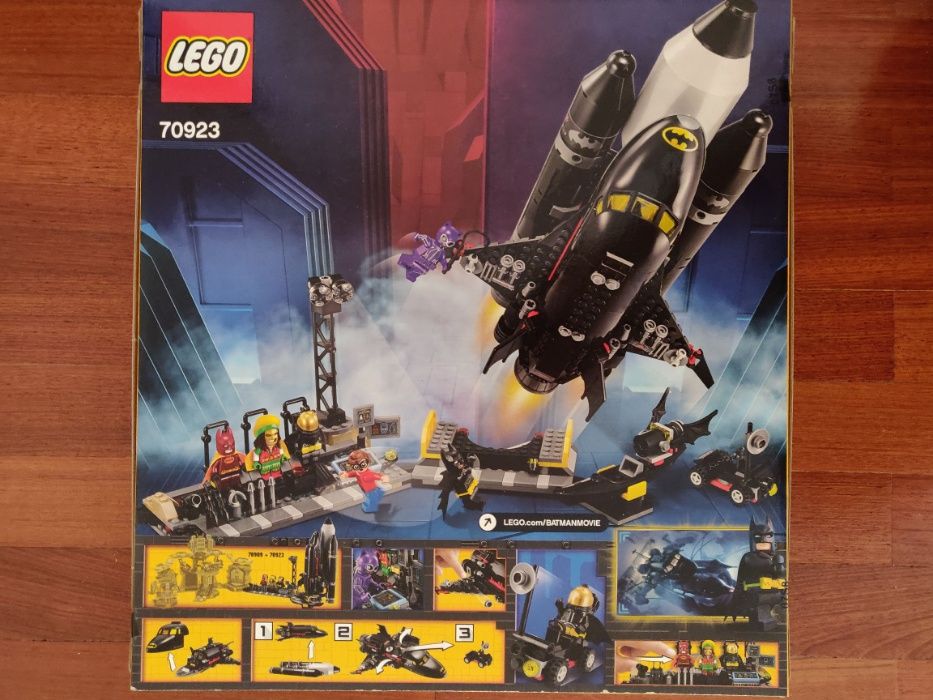 Lego Batman 70923 Space Shuttle 76052 Batcave