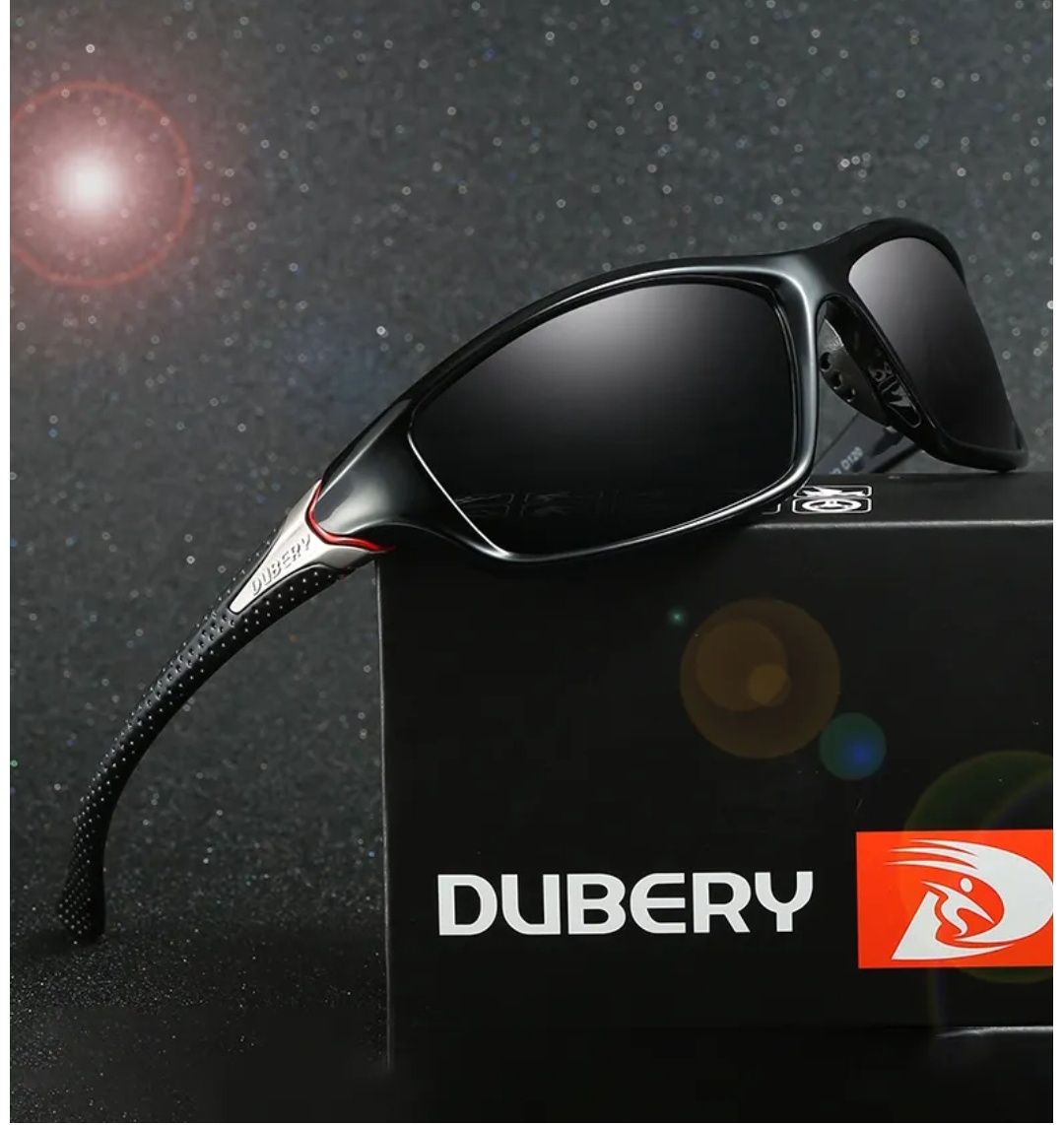 Солнцезащитные очки от известного бренда DUBERY с поляризацией