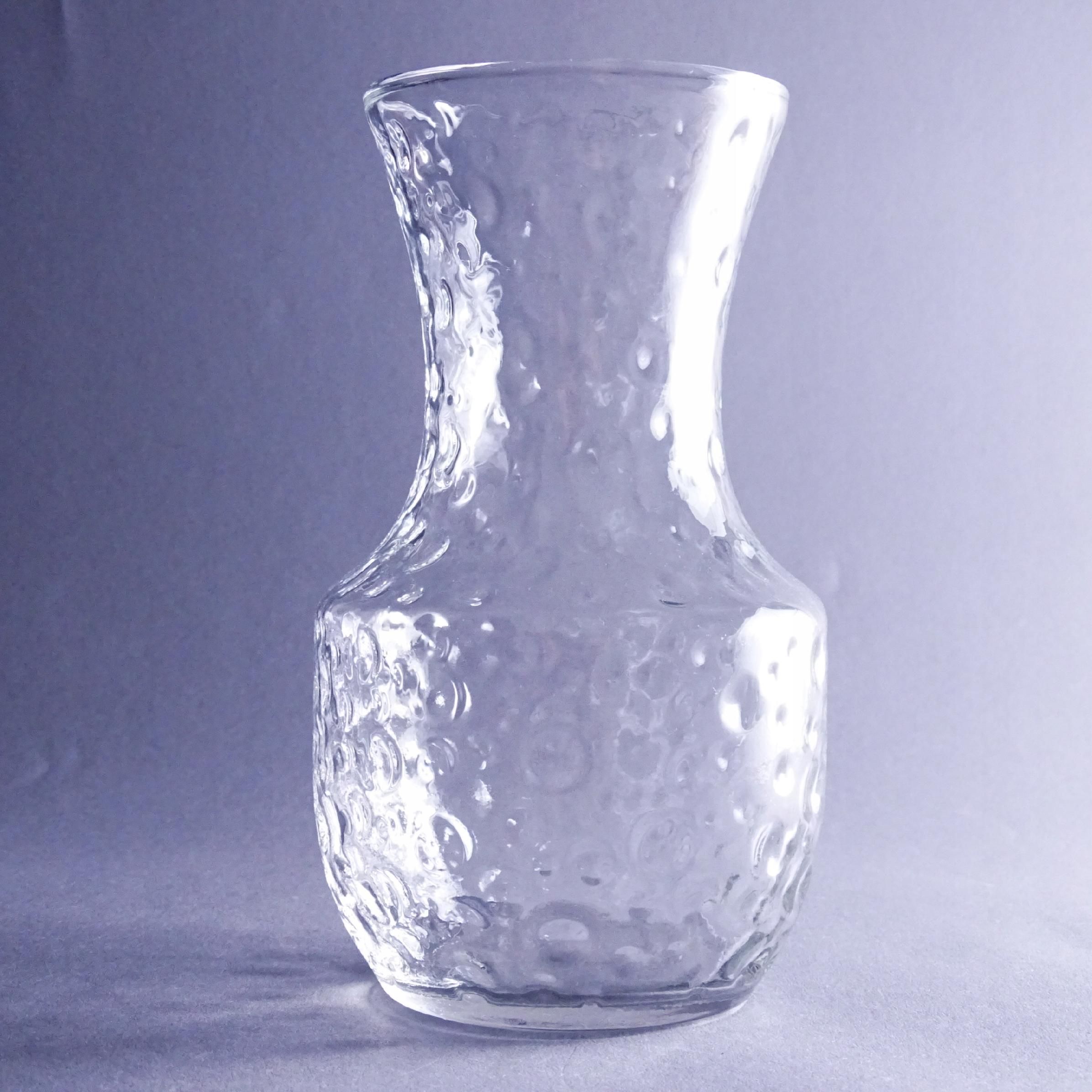 lata 70/80-te designerski wazon szklany