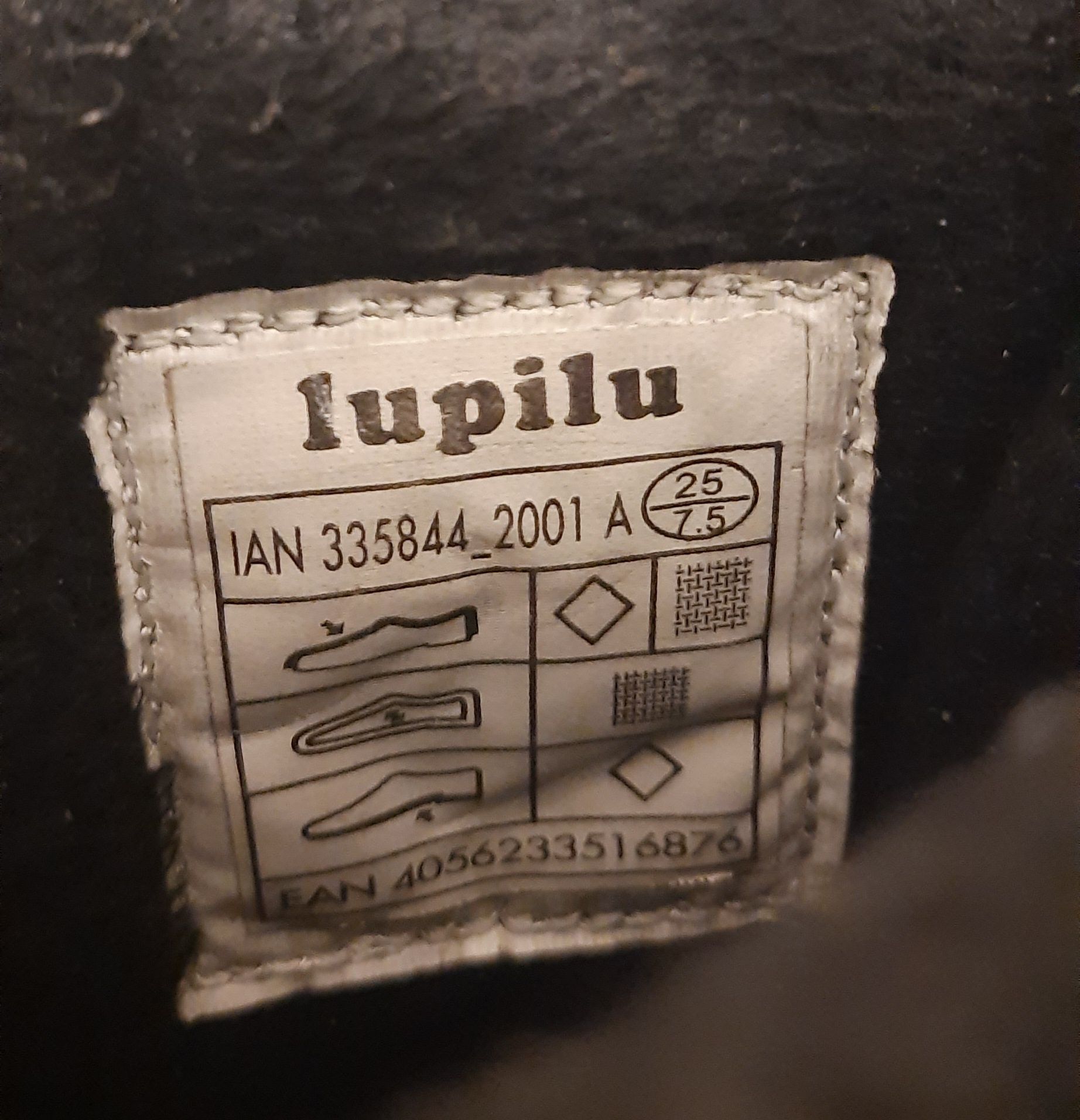 Buty zimowe Śniegowce lupilu 25