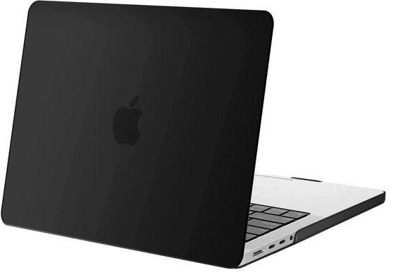 Чехол STR Soft Touch Matte Black для MacBook Pro 14" (M1 | M2 | M3)
