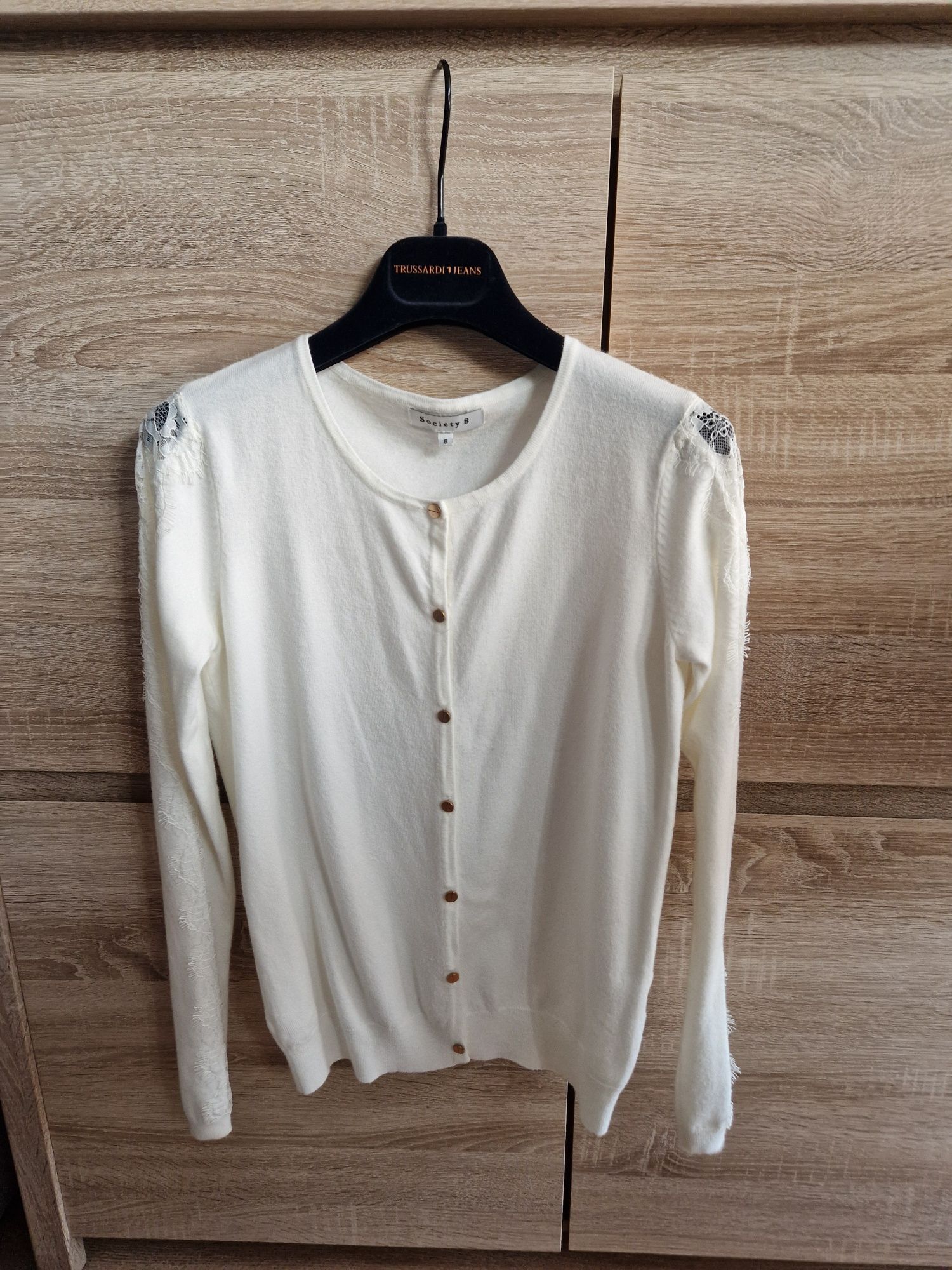 Cienki Sweter/ kardigan r.S damski