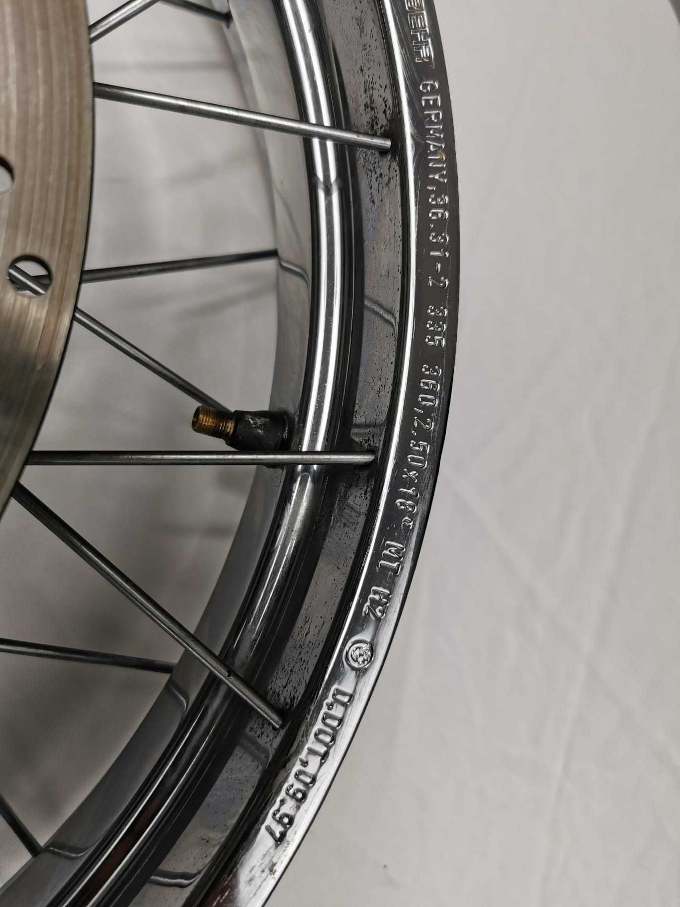 Felga koło tarcza BMW R 1200 C R 850 C Szprycha Chromowane jak NOWE
