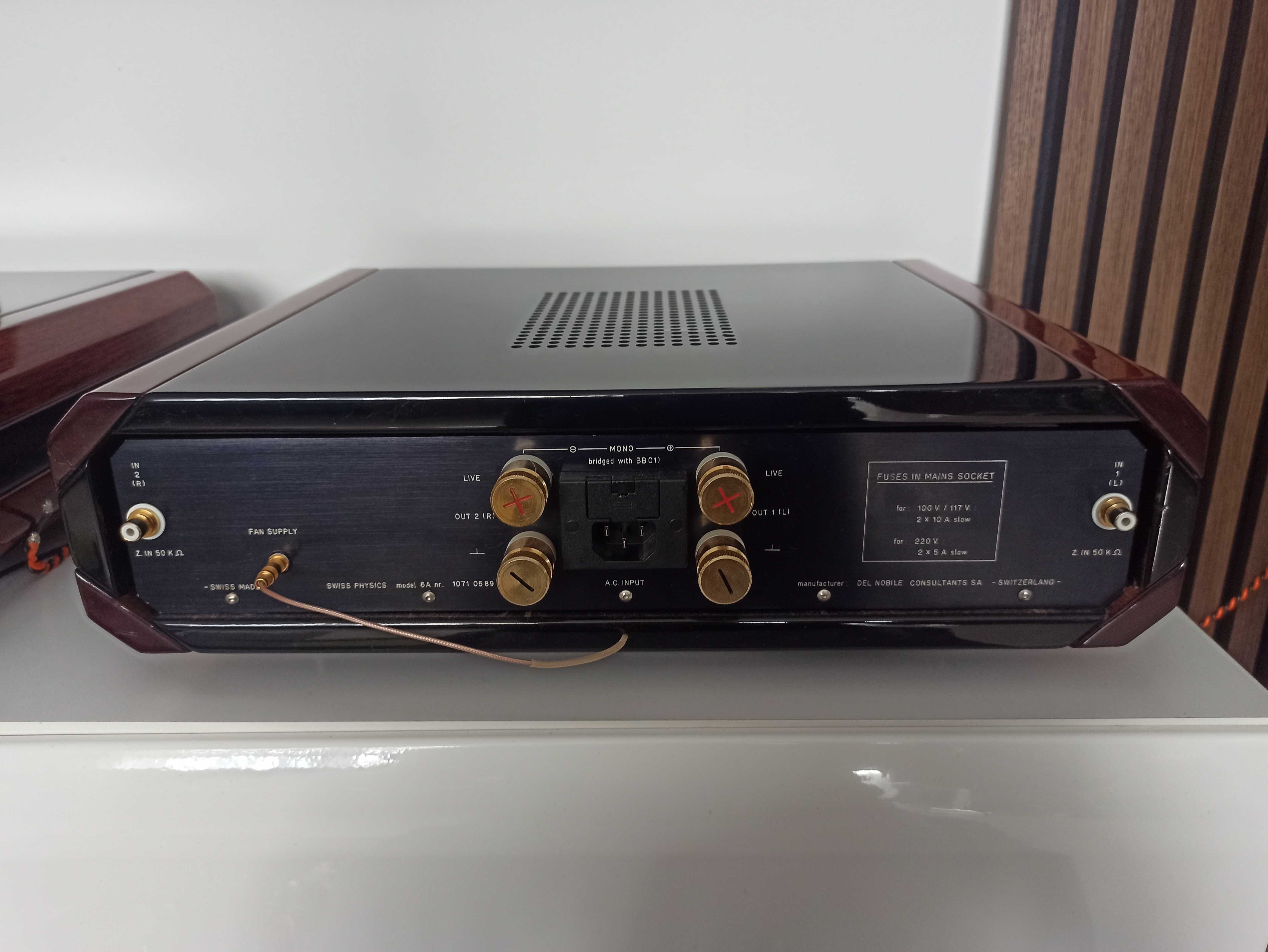Swiss Physics model 6A Mk4 + model 5 Goldmund