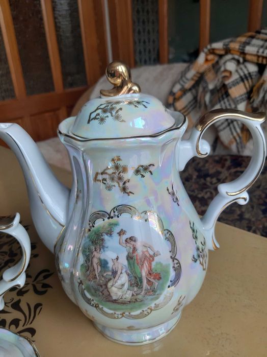 Сервіз мадонна Oscar чайний Оскар цукерниця чайник ГДР частина