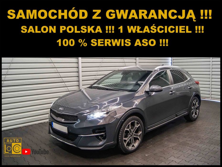 Kia XCeed Salon POLSKA + 1 Właściciel + 100% SERWIS + Virtual Cockpit + Navi