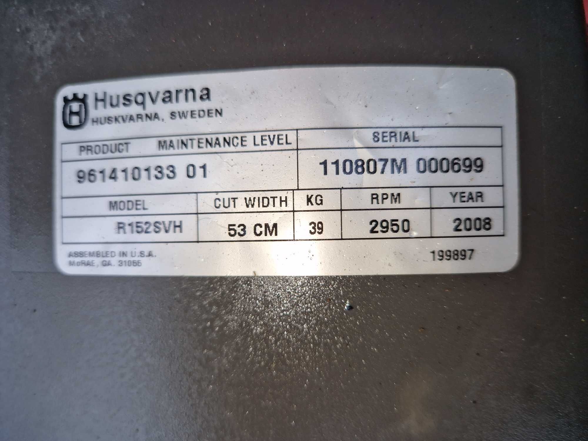 Kosiarka spalinowa HUSQVARNA R152SVH 5,5KM HONDA napęd!!