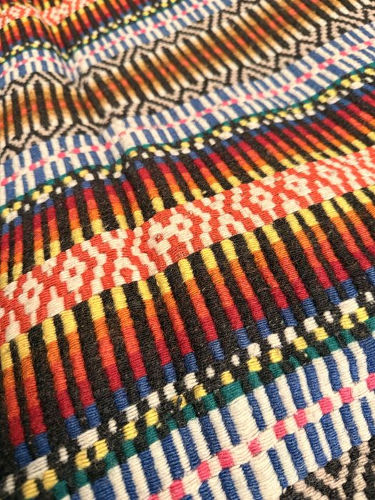 Manta tradicional alentejana em lã