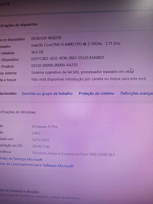 Desktop MSI i5 6400 3.3 GHz Turbo