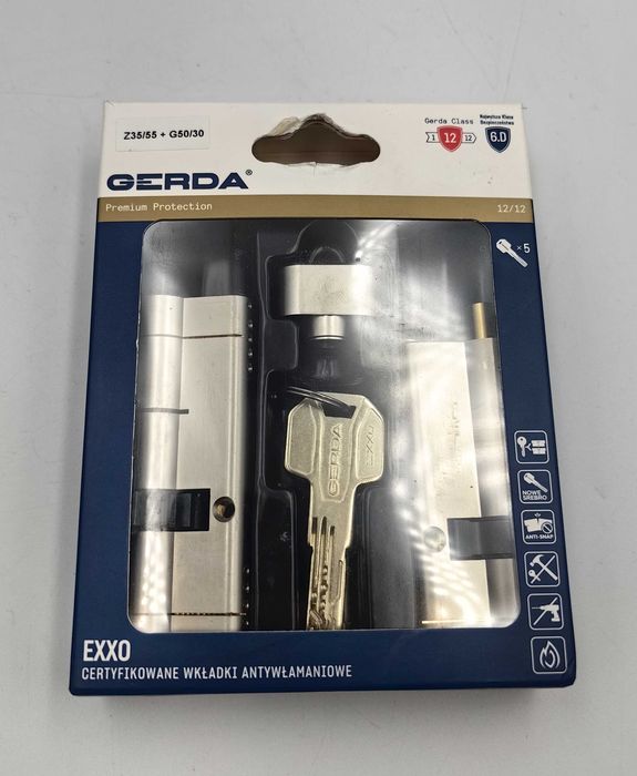 Zestaw wkładek Gerda  Z35/55 + G50/30