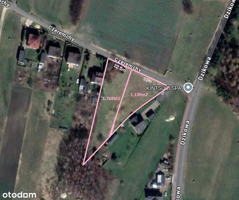 Działki budowlane Golawiec