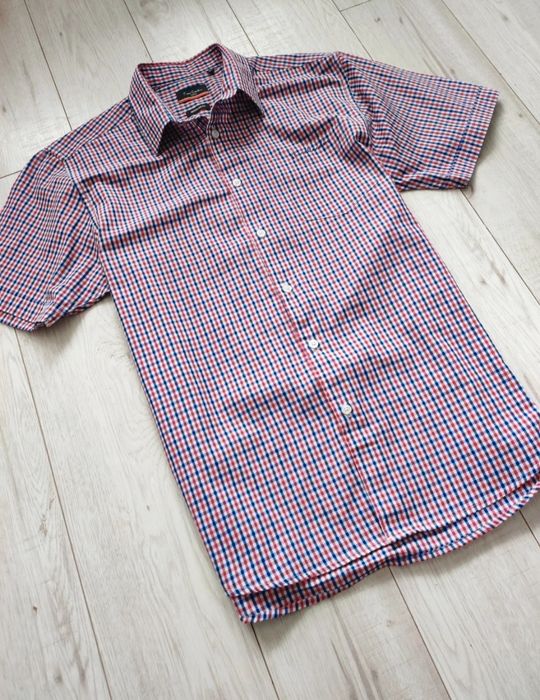 Pierre Cardin świetna koszula w kratkę rozm xl
