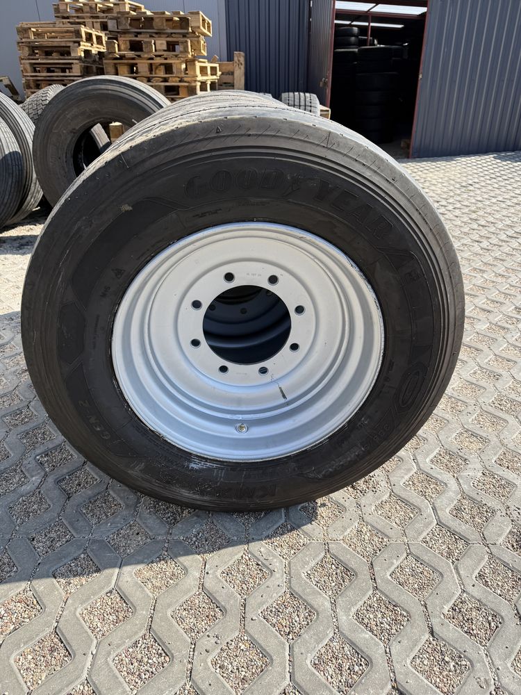 Koła przyczapa rolnicza/ przyczepa HL 385/55r22.5 8-otworów