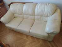 Sofa ecru kremowa stylowa komfortowa wygodna 290x90