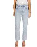 Jeansowe proste spodnie w jasnym odcieniu XS 34 Topshop