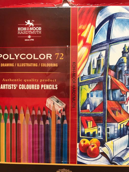 Kredki KOH-I-NOOR Polycolor 72 kolory