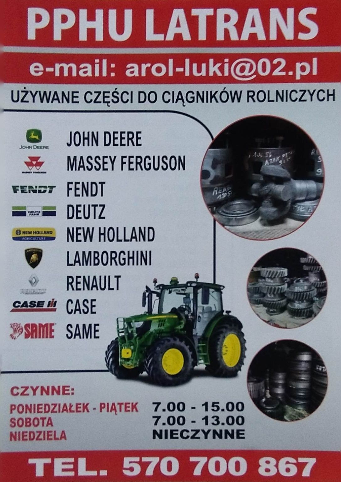 Skrzyńia Biegów Massey Ferguson 3050 /3060