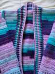 Cardigan crochê S