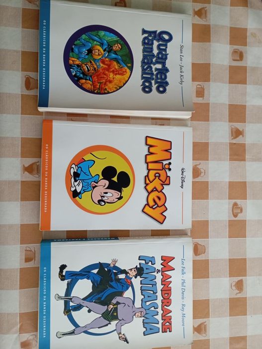 Livros Coleção Os MELHORES da B. D. - Quarteto Fantástico / Mickey