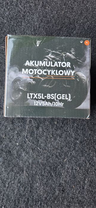 Akumulator  Żelowy Do Skutera Motocykla Quada 12V 5AH PRAWY+