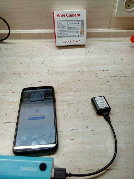 Wi-Fi камера маленького размера для наблюдения за ребенком, офисом...