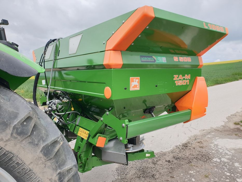 Jak nowy Rozsiewacz nawozów Amazone ZA-M zam 1501 + nadstawa