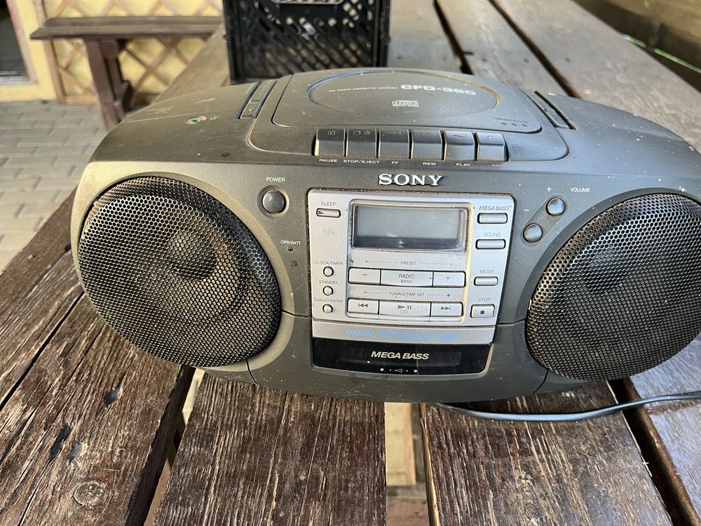 Radio boombox sony
