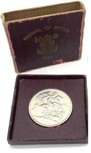 Moeda Comemorativa Festival Britânico 1951