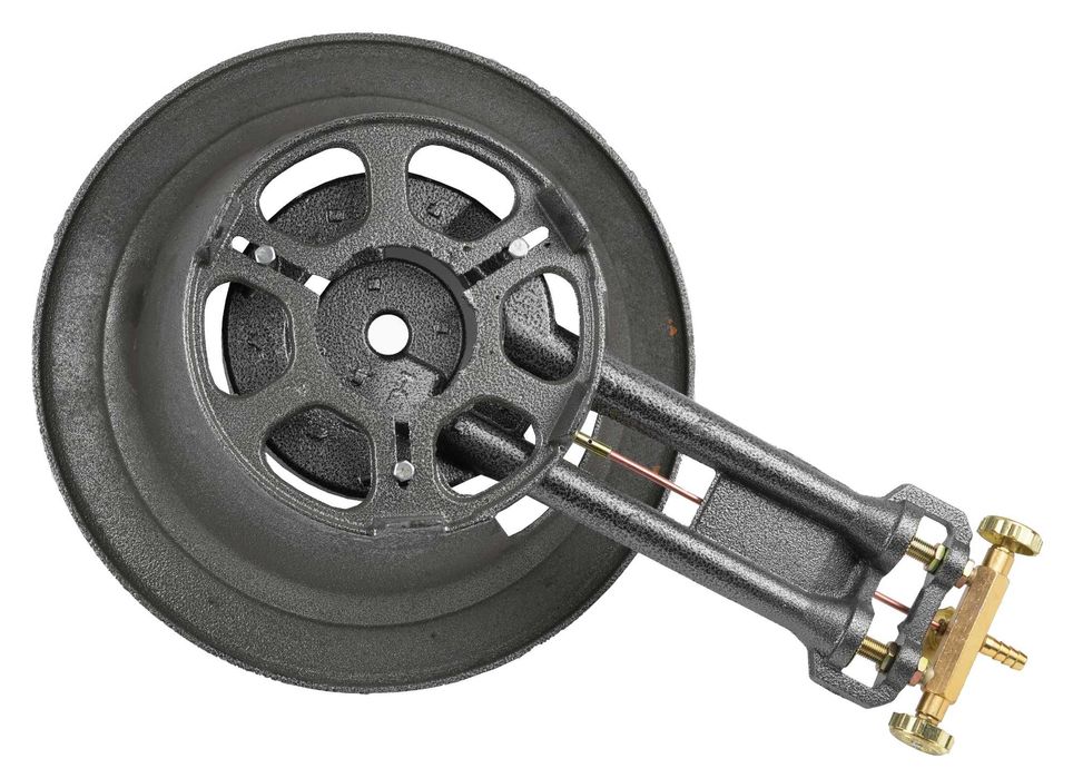 Газовая чугунная горелка WOK LONE STA 27 KB, 2 контура GH, ins600