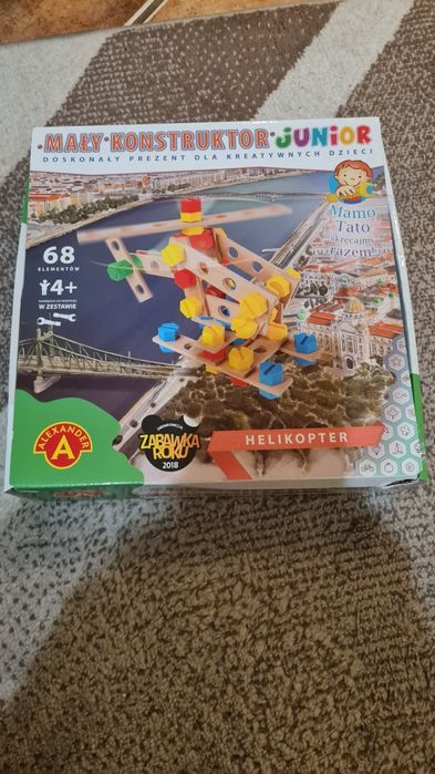 Maly konstruktor junior helikopter 4+