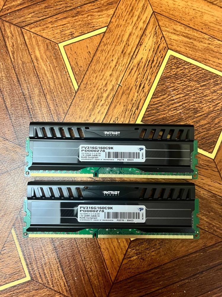 Patriot Viper DDR3 16gb комплект ігрової оперативної памʼяті