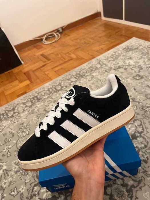Buty meskie Mokasyny adidas Campus 00s Black R.44