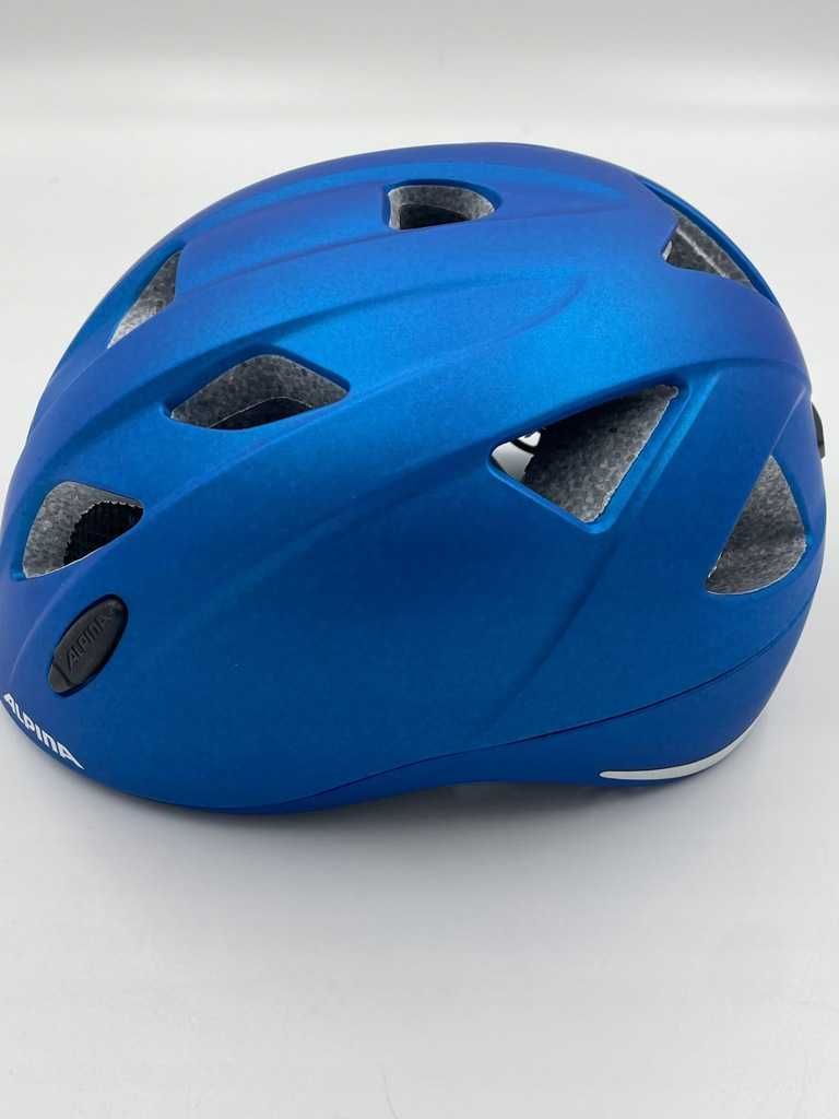 Kask rowerowy dziecięcy ALPINA XIMO LE 49-54 CM rozmiar S/M Niebieski