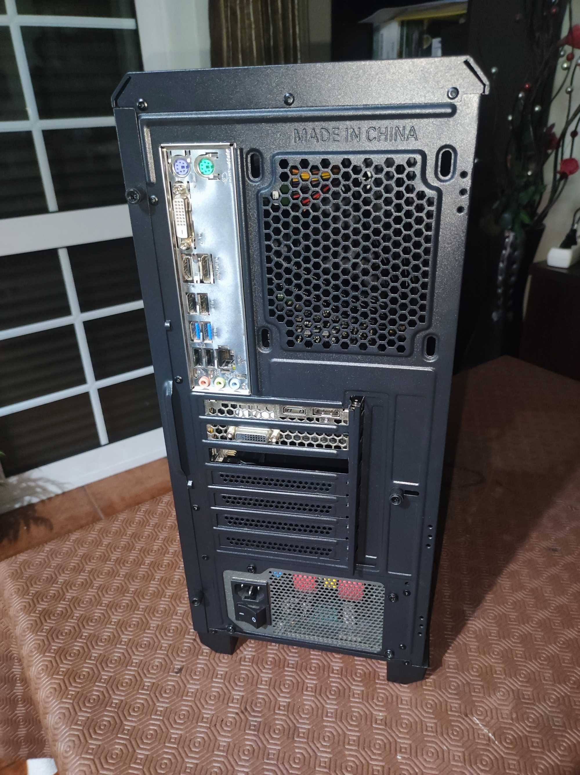 Computador PC Gaming Cpu i5-11400F RTX 2060 16gb 1TB Nvme Placa H510