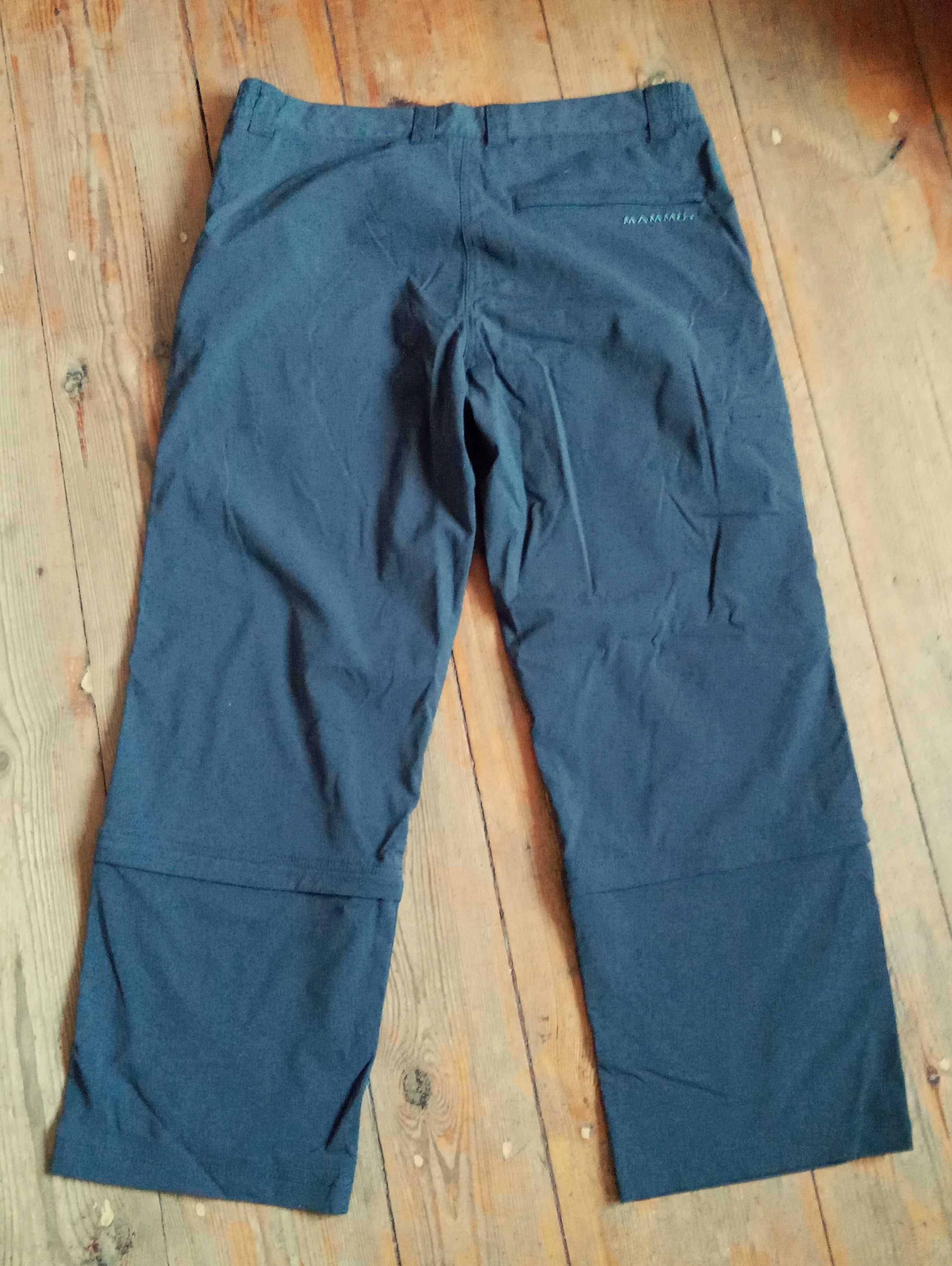 Mammut damskie spodnie, zip-off, szary, rozm. 42/L short