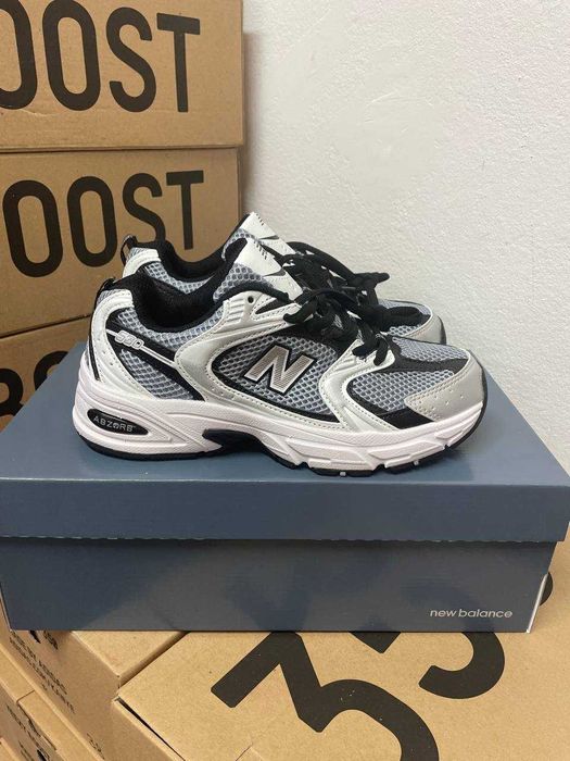 Кроссовки New Balance 530 grey black / Нью беленс 530 серые 37 38 39