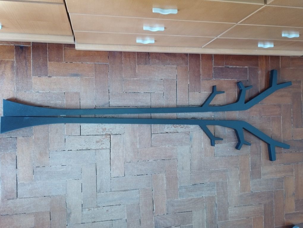 Cabide em forma de árvore