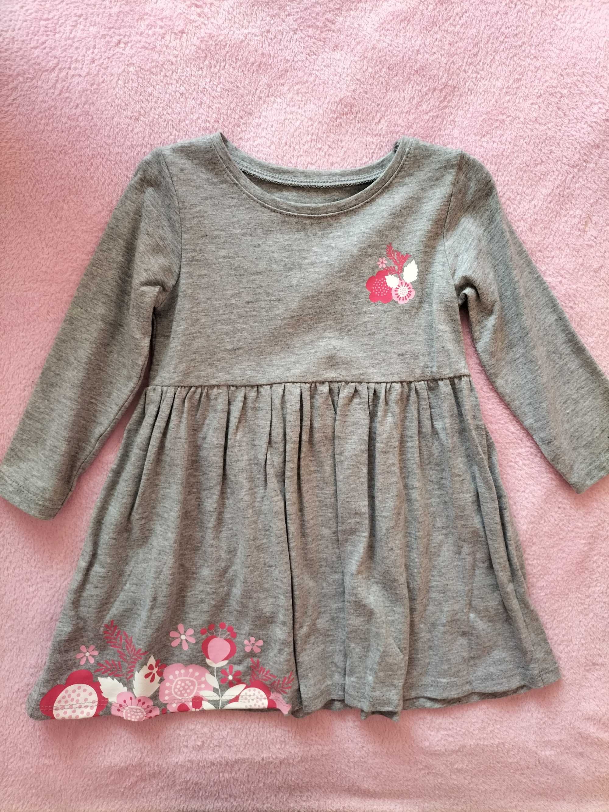 Vestido floral 6-9 meses