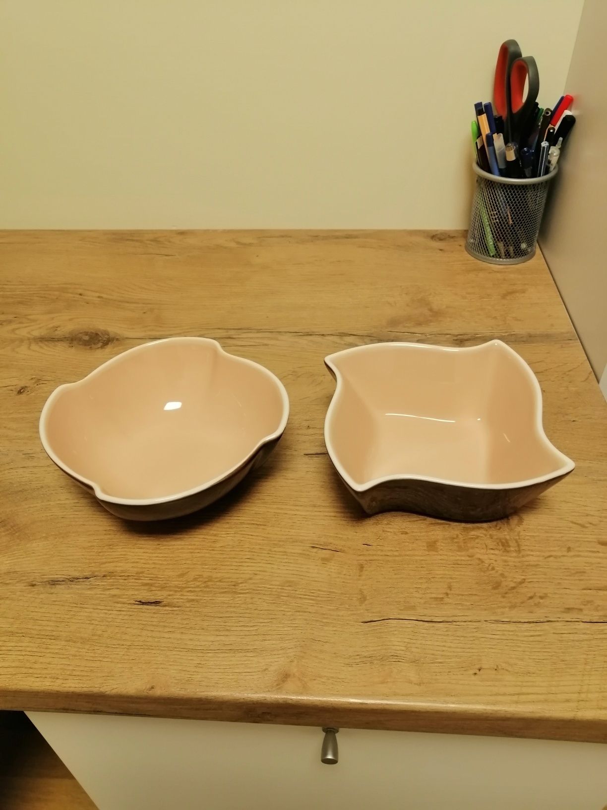 Misy ceramiczne stołowe 2 sztuki