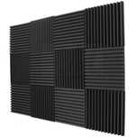 Panele Akustyczne Maty Pianki Akustyczne 50x50cm 3m2 DEKORACYJNE klin