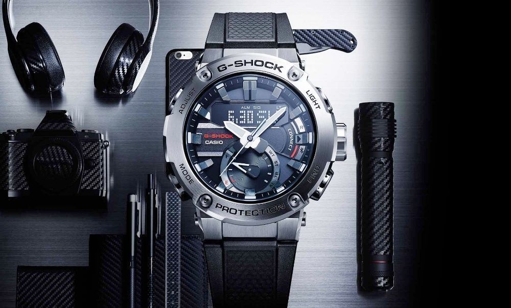 Часы Casio G-SHOCK GST-B200-1A ! Оригинал! Фирменная гарантия 2 года!