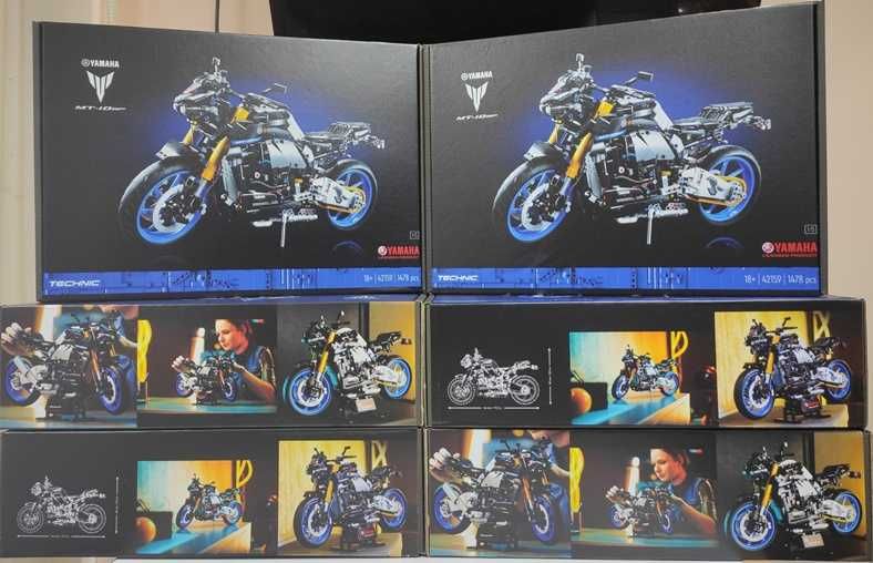 Конструктор‼️НОВИЙ‼️Technic MOTO Yamaha MT-10 на 1478 детал LEGO 42159