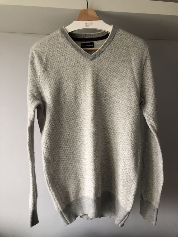 Sweter wełniany Jean Paul 80% wełna/ wool