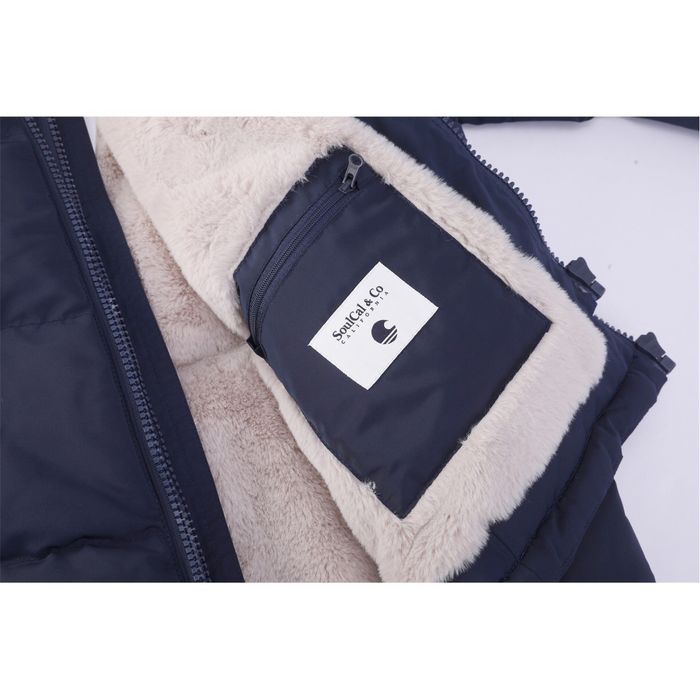 Куртка зимова жіноча SoulCal 2 Zip Bubble | Оригінал (М-L)