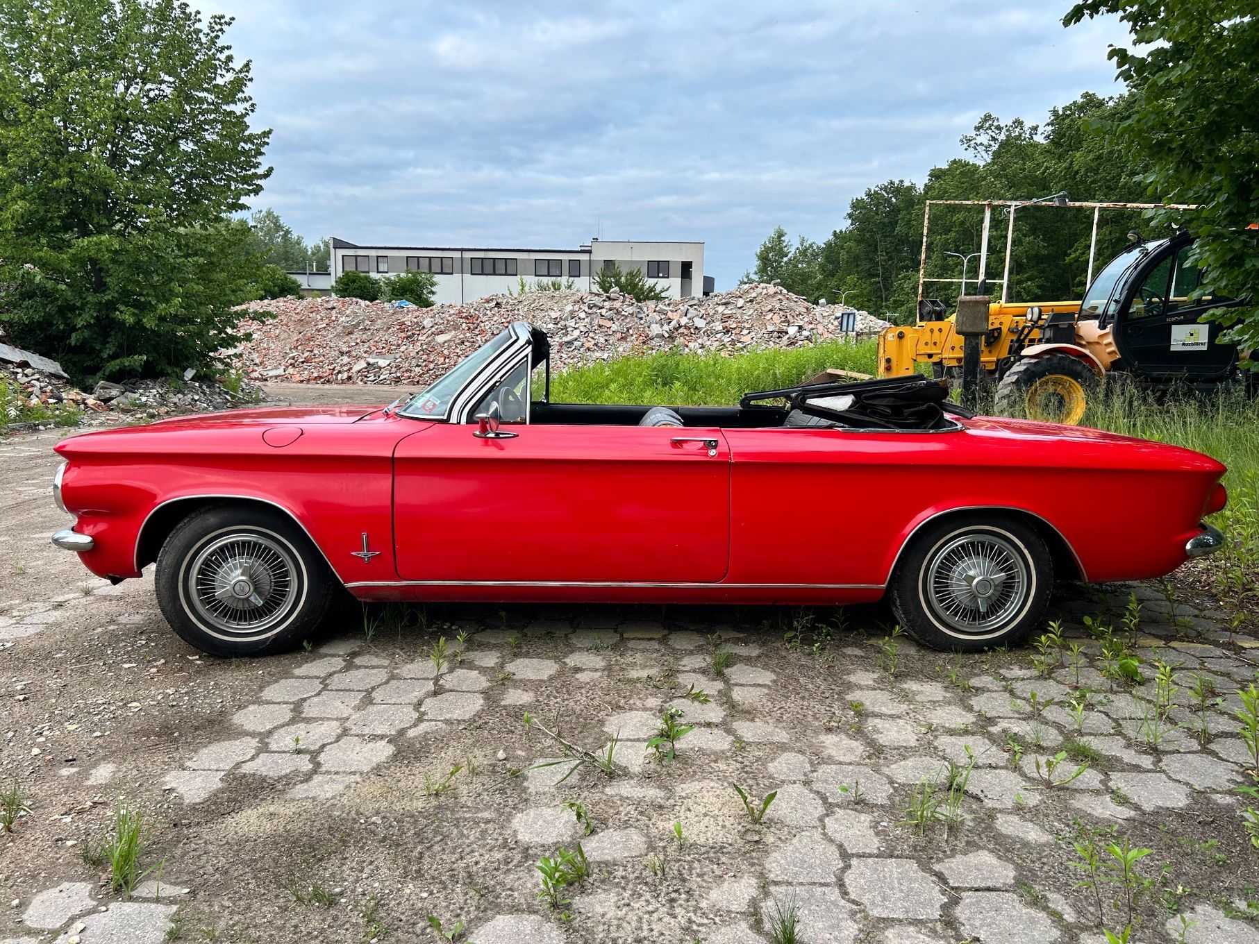 Chevrolet Corvair Chevrolet Corvair Monza 1964r. Czerwony