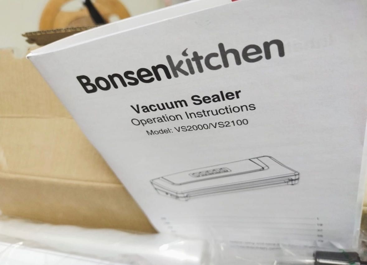 Nowa zgrzewarka próżniowa Bonsenkitchen vs2000