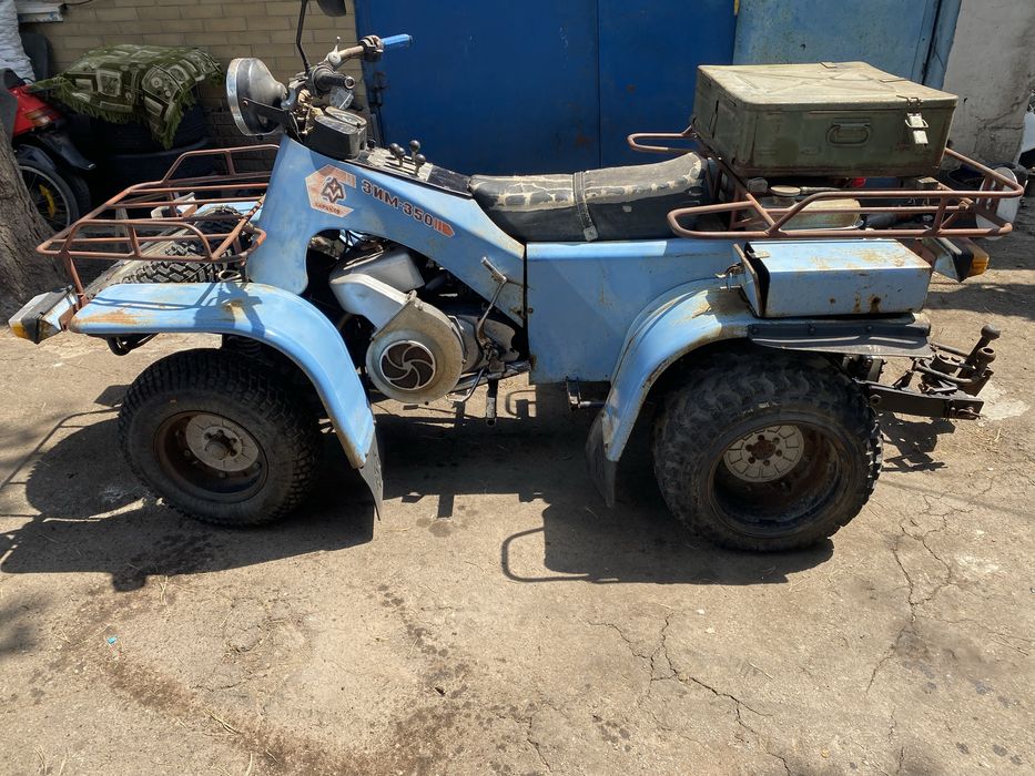 Квадроцикл  трактор ЗИМ350