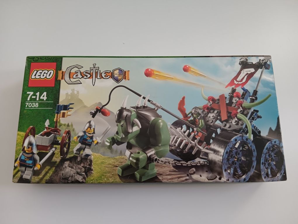 Nieotwarte Lego Castle 7038 Wagon Szturmowy Troli